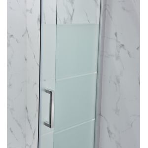 Aluminum Frame Shower Room Enclosure 6mm 1mm-1.2mm