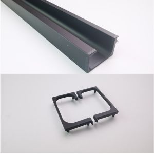 China Aluminium Kitchen Cabinet Door Frame G Profile Handle on sale