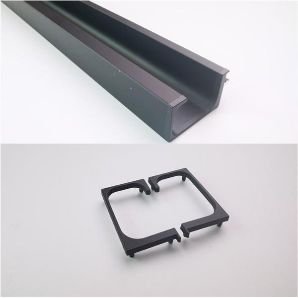 Buy Aluminium Kitchen Cabinet Door Frame G Profile Handle at wholesale prices