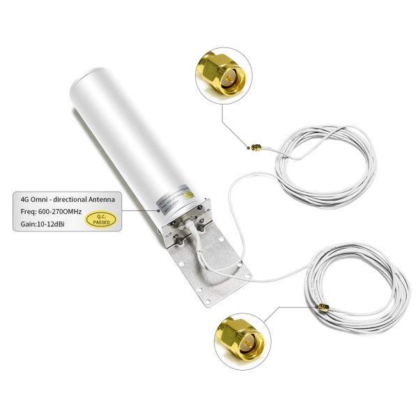 Maximum Power Input 10W 25DBI Omni TS9 Connector Wifi Antenna 4G Directional Antenna