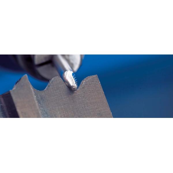 Polished Double Cut Carbide Burr Safe Die Grinder Bits For Hard Steel