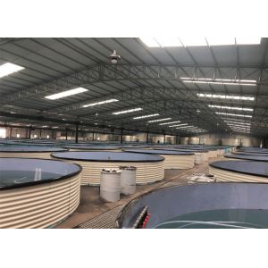 Bolted 367cbm 10.06m 200m3 Galvanized Steel Water Tank