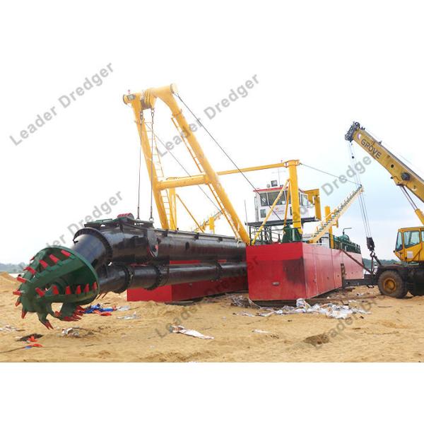 Buy 35m Cutting Suction Dredger For Agitating River Bottom Sediment at wholesale prices