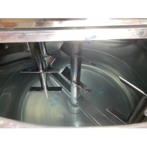 380V/50Hz Ailusi Chemical Shampoo Liquid Mixing Vessel Homogenizing Emulsifying