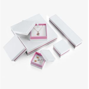 Two piece paper jewelry boxes sets