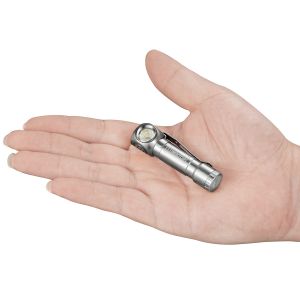 LED Lumintop HLAAA Flashlight , Lumintop Lights With Magnetic Tail Cap Side