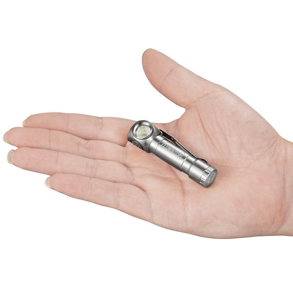 LED Lumintop HLAAA Flashlight , Lumintop Lights With Magnetic Tail Cap Side