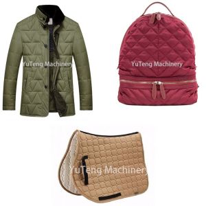 Shuttle Jacket Fabric Quilting Machine Computerized Multifunctional