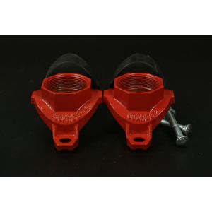 groove Mechanical Cross Tee Four Way Tee Ductile Iron corrosion resistance