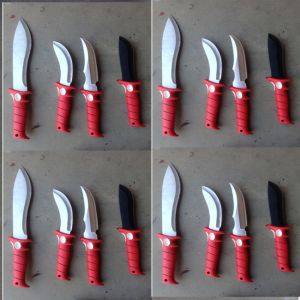 DIY Industrial Tactical Hunting Shovel Knife Combo Foldable OEM