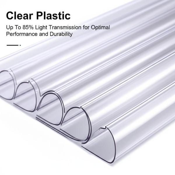 Buy Clear Plastic Up To 85% Light Transmission for Optimal Performance and Durability at wholesale prices