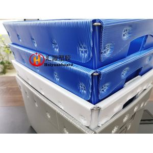 Polypropylene Corrugated Plastic Totes , Stackable Correx Storage Boxes