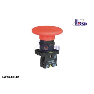 Waterproof Emergency Stop Push Button Switch / Emergency Off Switch