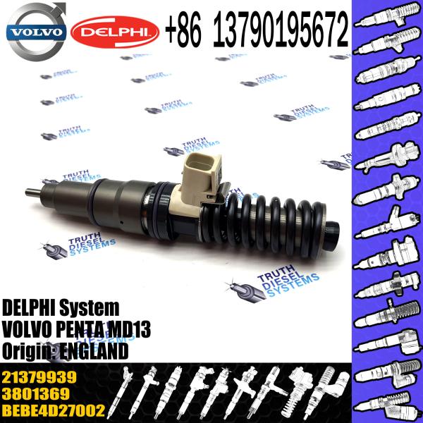 Diesel Fuel Injector 3801369 BEBE4D18002 BEBE4D27002 3847790 21379939 E3/E3.18 for VOL PENTA MD13