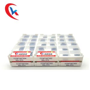 CCMT09T304 Tungsten Carbide Inserts Stainless Steel Finishing Physical Coating
