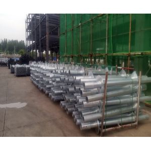 Hot DIP Galvanized Steel Helical Piers Anchor For Foundation Repair Solutions