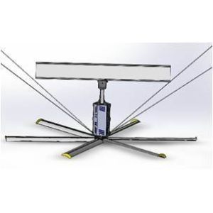 Air Circulation 6 Commercial Paddle Large HVLS Fans