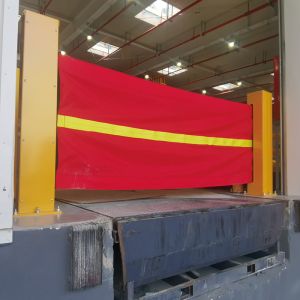 Tough Soft Curtain Safety Barrier Warehouse Gate Anti-Collision Guard