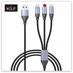 Quality Data Cable 3 in 1 Fast Charging Data wire for sale