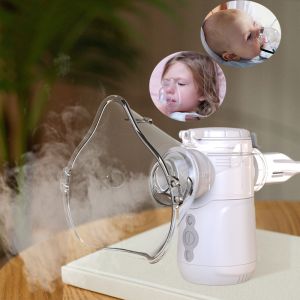 Doublel Chamber Anti Broken Nebulizer Machine Safety Dense Fog