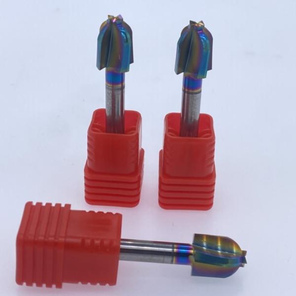 Dlc Coating Carbide End Mill Varies Cutting Edge Type For Precision Machining