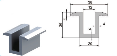 Mid Clamp Solar Panel Roof Mounts Solar Roof Mounting Systems With Cutting /