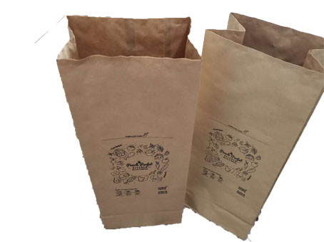 Buy MoistureProof Yard Waste 300mm Lawn And Leaf Bag With Logo at wholesale prices