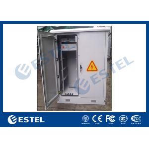 Dustproof Base Station Outdoor Communication Cabinets Low Power Consumption