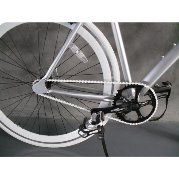 Lasco Crank Set Silver Color Single Speed Bullbar Aluminum Alloy Frame Vintage Fixie Fixed Gear Bike Bicycle