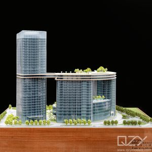 HSA 1/500 Plexiglass Architectural Maquette Model Comen Medical Headquaters