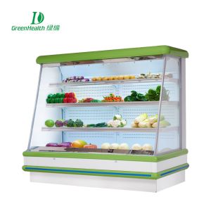 Refrigerated Vertical Multideck Display Fridge With Copelnd Or Panasonic