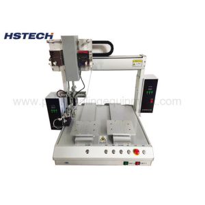 Single Head Dual Soldering Tips Tabletop Soldering Machine Automatic Soldering