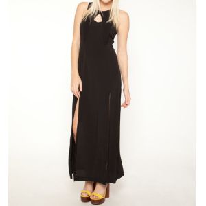 Quality High Waist Maxi Dress , Sleeveless Long Ankle Midi Evening Dresses for sale
