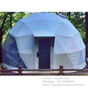 Outdoor Custom Large Glamping Family Hotel Waterproof&Windproof Dome Tent For