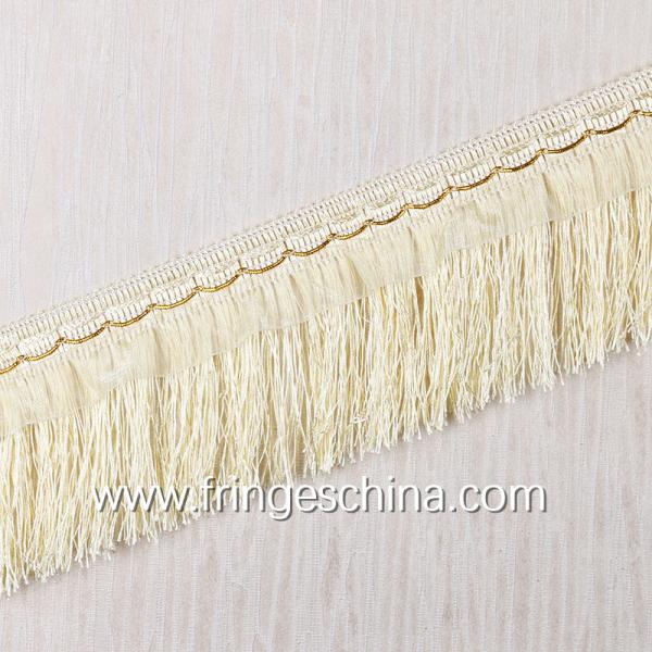 Latest decorative OEM custom design tassel fringe for curtain cushion trimmings