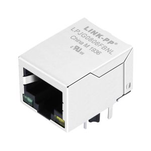1000Base-T Magjack HR911130A LPJG0806FBNL Gigabit RJ45 Connector