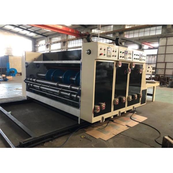 Chain Feeding Flexo Printer Slotter Die Cutter Corrugated Cardboard 0-60 Pcs /