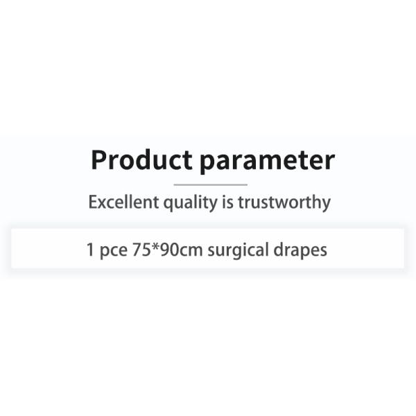 Medical Consumables CE ISO Certificate Sterile Disposable Surgical Drapes Universal Surgery Laparotomy Drape Kit Pack