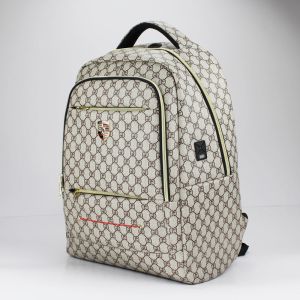 Customized Multipurpose Retro Leather Backpack Simple Design Convenient To Carry