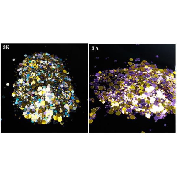 Diwali Celebration Essential Colorful High Shining 1mm 2mm 3mm White Silver Pink Green Bling Nail Glitter Powder