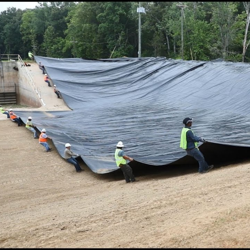 Wholesale Plastic Drainage Sheet Waterproofing Drainage Board Geomembrane for