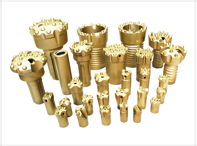 Mining Rock Drilling Tools Thread Button Bit, Taper Drill Bit, Cross Bit, Chisel