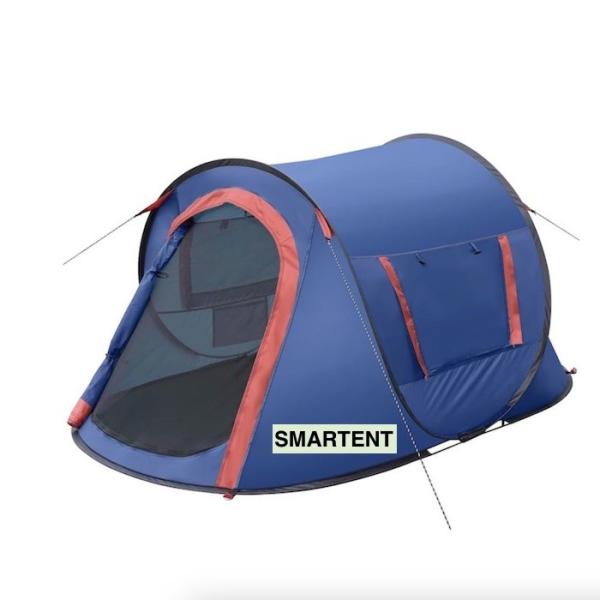 7.2FT*4.5FT*40Inch Easy Set Up 2 Person Blue Waterproof Polyester Pop Up Camping
