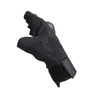 Half-Finger Style Hard Knuckle Gloves for Running and Mountaineering without