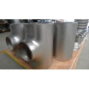 Customizable Titanium Tee 3D 10D Radius Reducing Tee Titanium Fitting