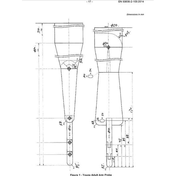Young Adult Arm Test Probe HT-I36
