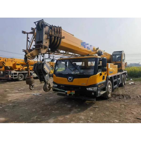 25 Tons Maximum Lifting Weight Xc Mg Small Mobile Crane Yellow Color Preferentia
