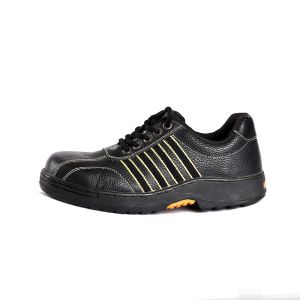China Breathable Leather Steel Toe To Prevent Puncture Wide Last BK Mesh Breathable Safety Shoes on sale