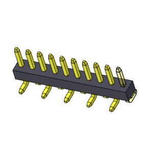 1.00mm Single Row Pin Female Header Connector SMT Type 1*2PIN To 1*40PIN