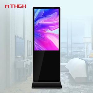 43 Inch HD Floor Standing Digital Poster Display 8GB/16GB Storage For OEM